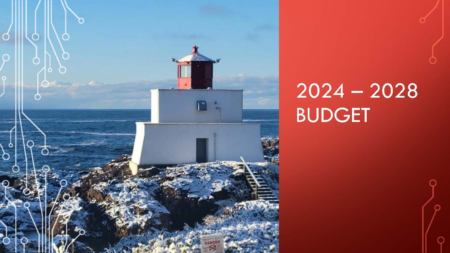 January 8 Budget Presentation Slideshow Cover Page